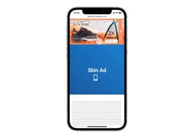 Mobile Skin Ad