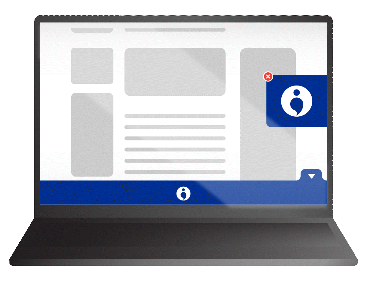 Flexible Sticky Ads - As shown on destktop