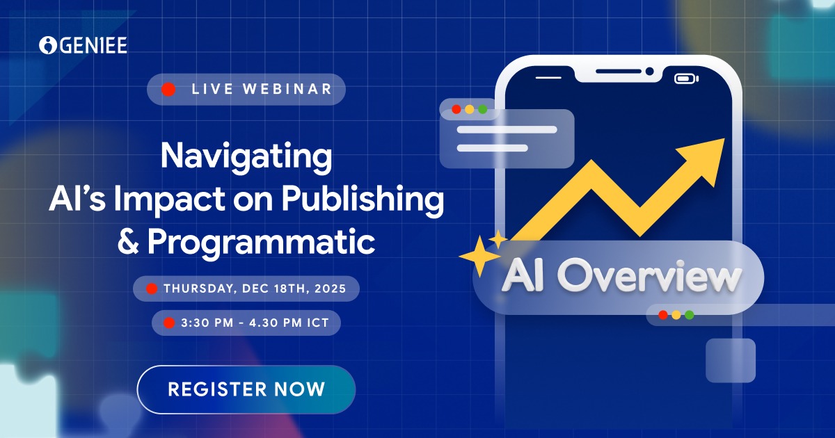 geniee webinar banner