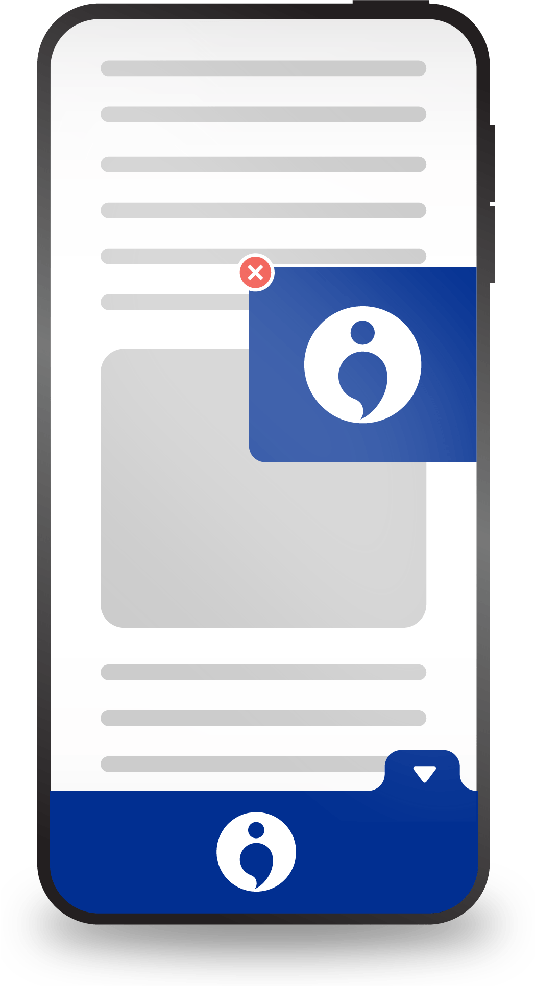 flexible sticky ad demo