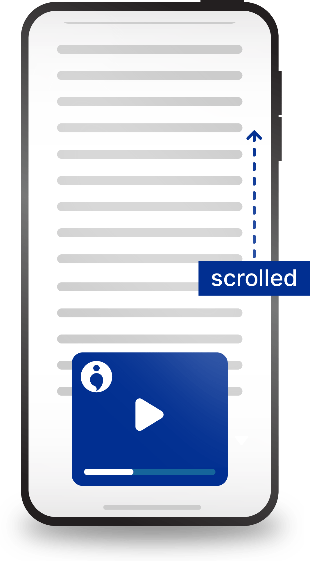 video sticky ad demo